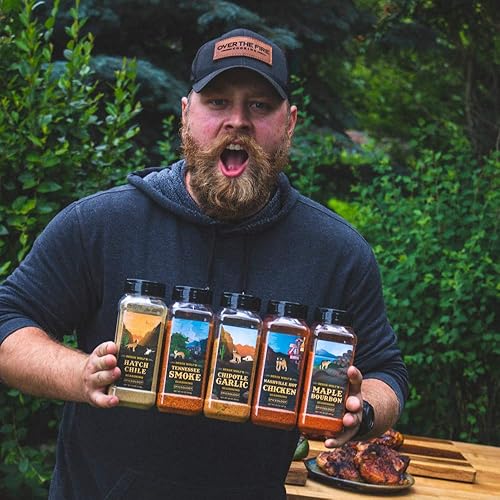 Miniatura 3 de Spiceology & Derek Wolf  Condimento de bourbon de arce  Mascotas dulces y ahumadas para barbacoa, condimentos y mezclas de especias  Uso en