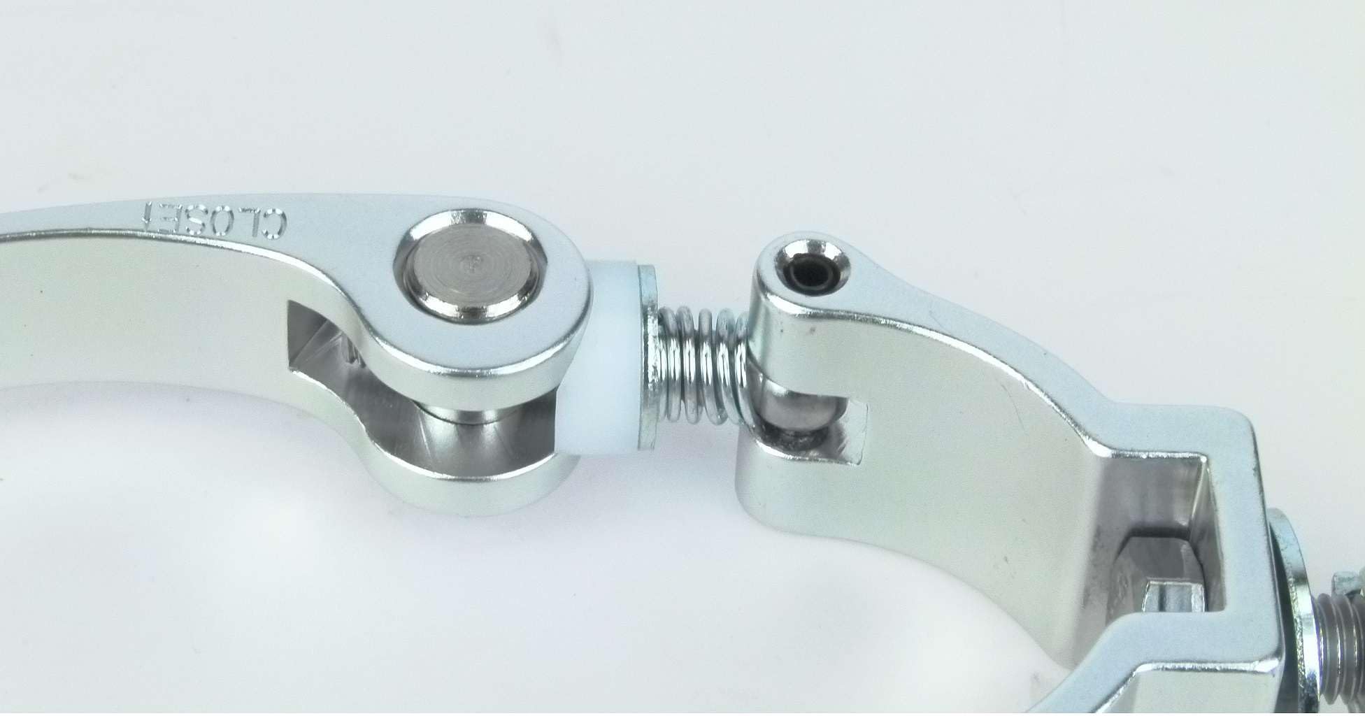 2 x Eurolite TPC-10QC silber Schnellspann Half Coupler 30 mm breit Schelle Trussaufnehmer für 50 mm Rohr I Maximallast WLL 100 kg TÜV