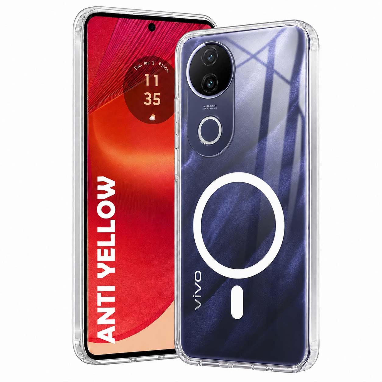 DIZORO Crystal Clear Compatible with S24 Case with Anti-Yellow Anti-Scratch Shockproof Transparent Cover — Amazon image 23