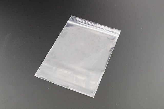 Grip Seal Bags - Self Seal Resealable Food Safe - 3.5" x 4.5 / 88mm x 112mm - Box of 1000