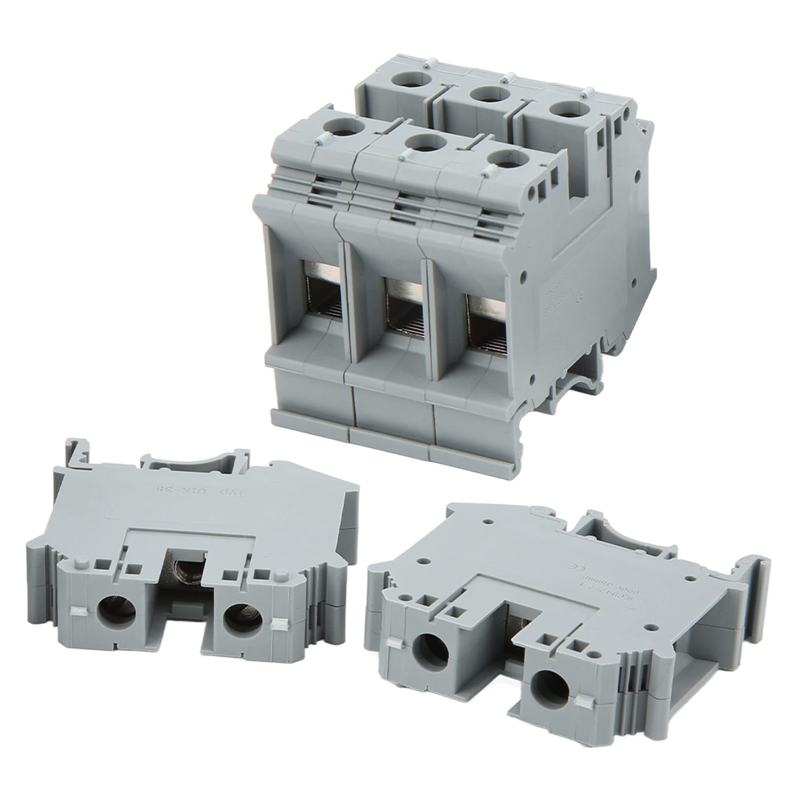 Fafeicy 20er-Pack 125A Klemmenblock, Einteilig aus Druckguss-Kupfer