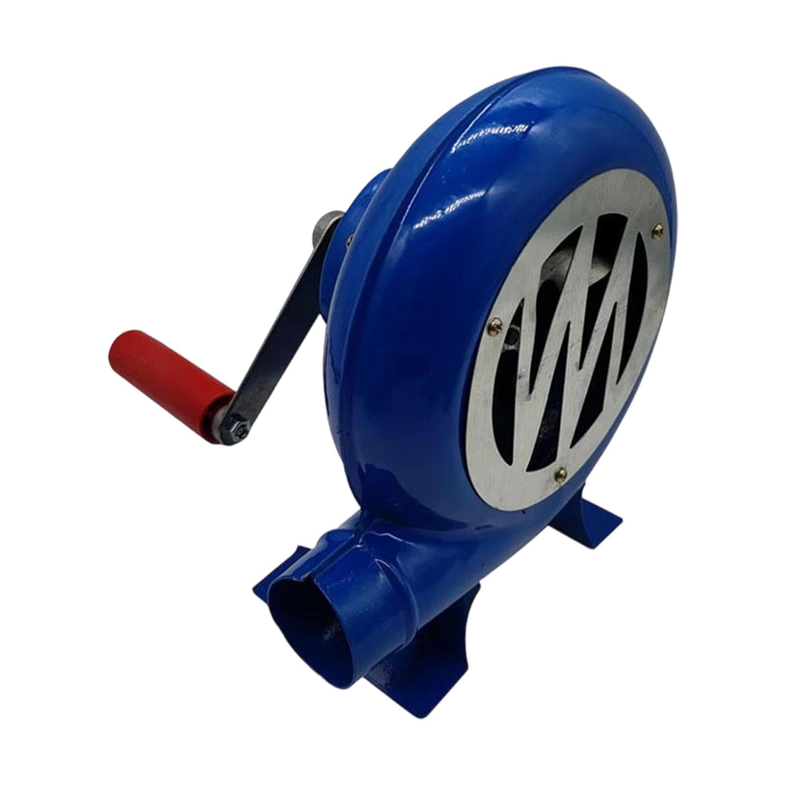 Ventilateur à Manivelle, Souffleur de Feu, Ventilateur Multifonction, Résistant à l'usure, Stable, Haute Performance, Ventilateur de Barbecue Ergo, 120w