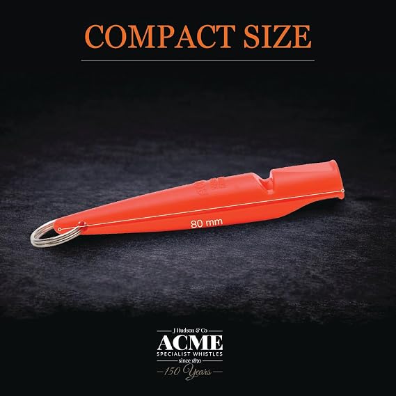 ACME 210.5 Classic Dog Whistle - Orange - With Lanyard