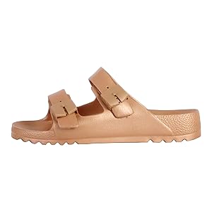 Scholl Sandalo classico da donna, Rame, 39 EU