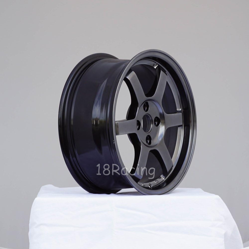 4 PCS ROTA GRID 16X7 PCD:4X100 OFFSET:40 HB67.1 HYPERBLACK