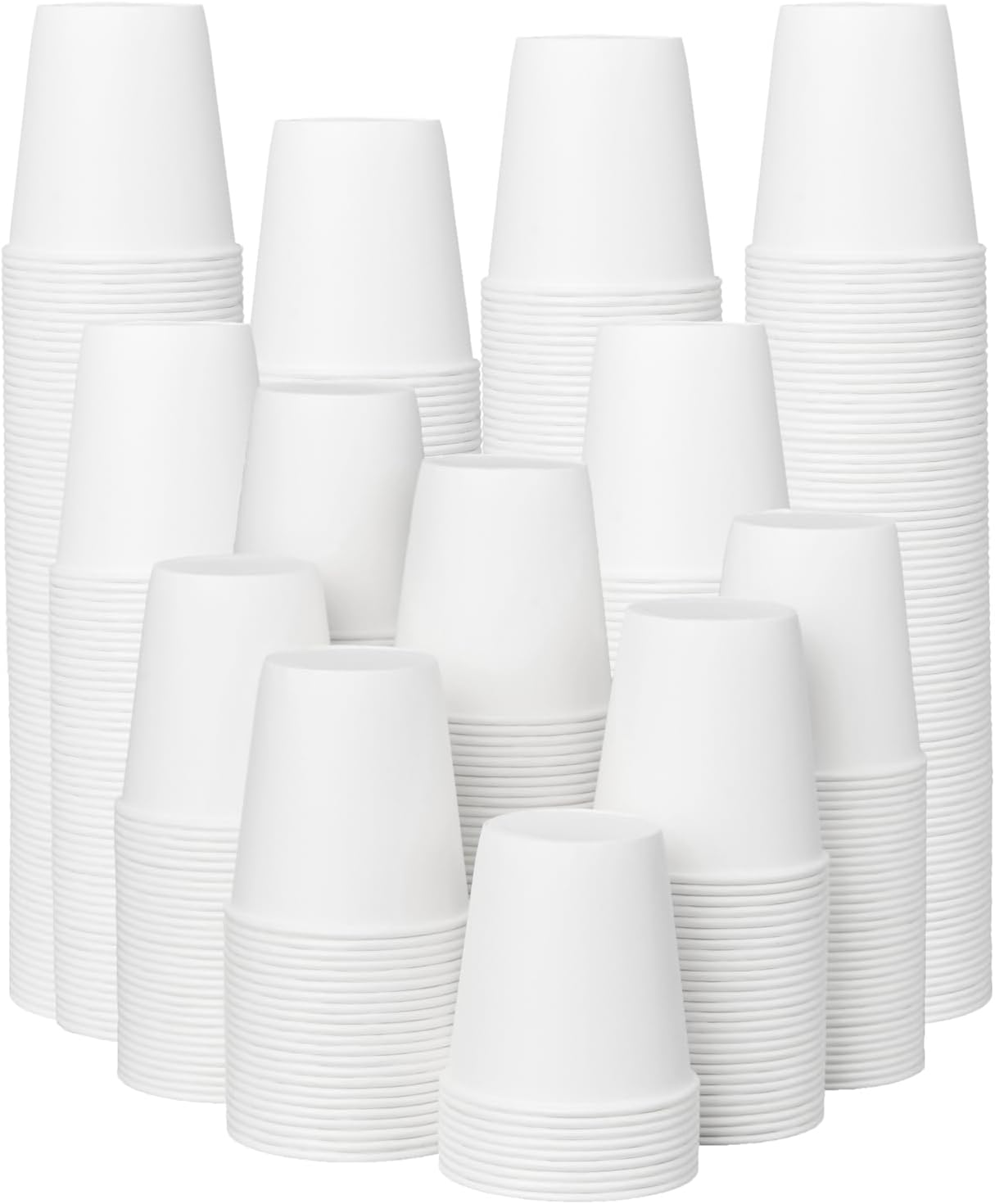 300 Pack 3 oz Bathroom Paper Cups, Small Coffee Cups, Disposable Mini Mouthwash Cups, Suitable for Bathroom, Market, Shops, Party, Picnic, Travel, and Events