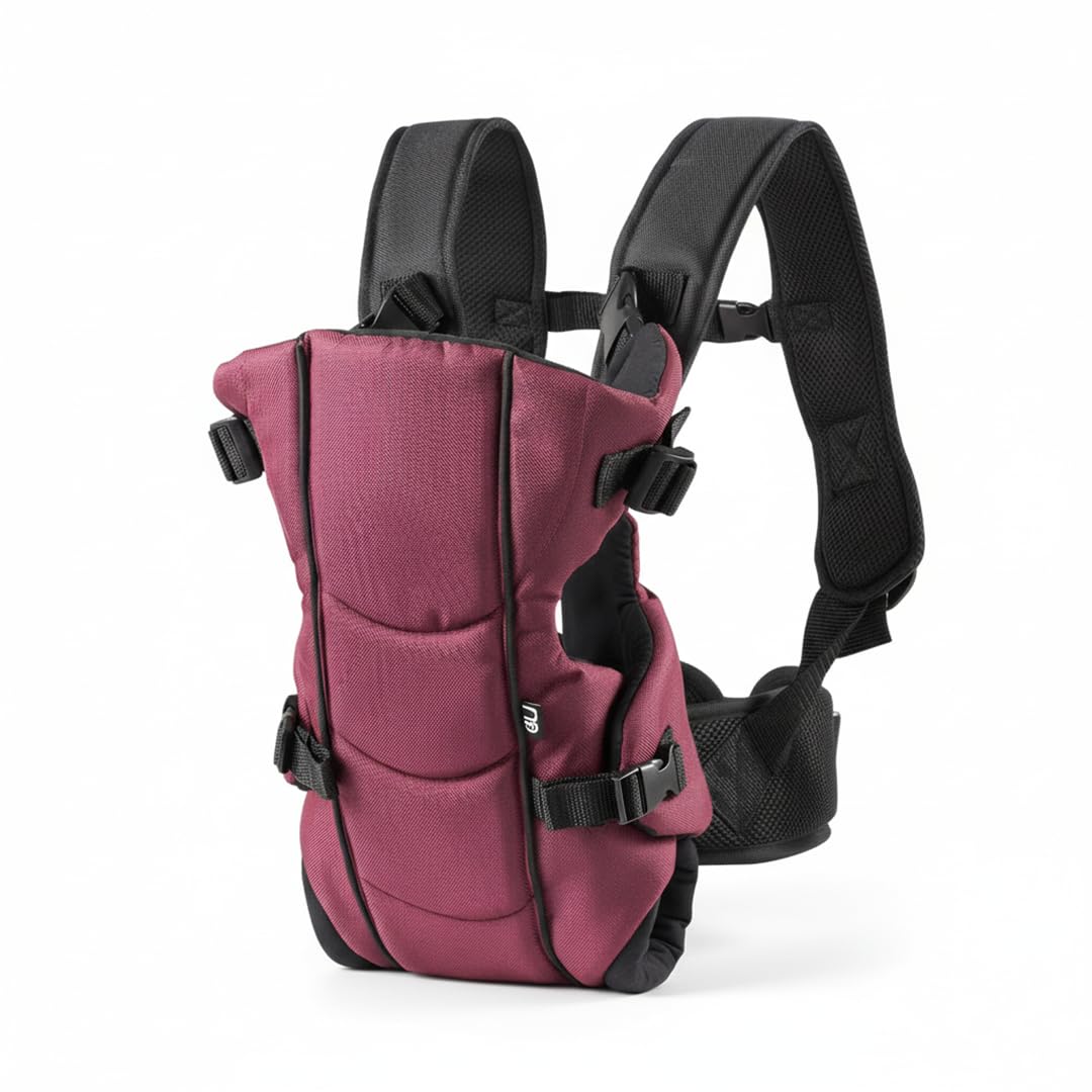 Mothercare Unisex 3-Position Baby Carrier for Newborns & Infants 0-18 Months (Up to 12kg) - Comfortable Padded Straps, Red - Review, Price and Buying Guide