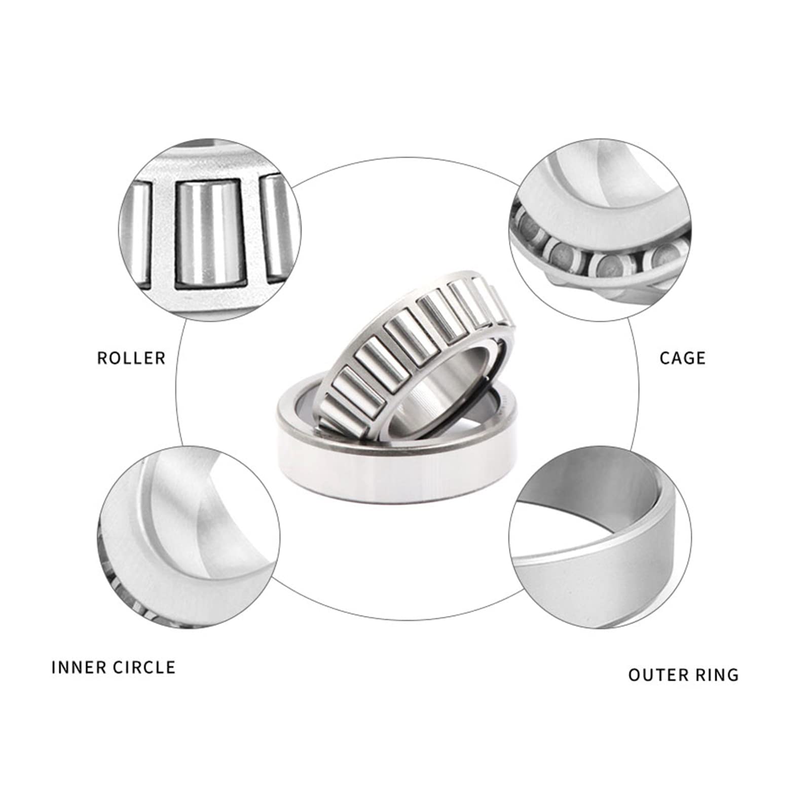 Cuscinetti Radiali A Sfere 40mm Est. 230 Mm Int. 130mm ZEN - Foto 5