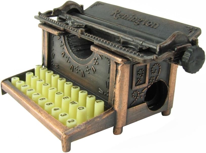 IIV Miniature Antique Typewriter Die Castle Pencil Sharpener