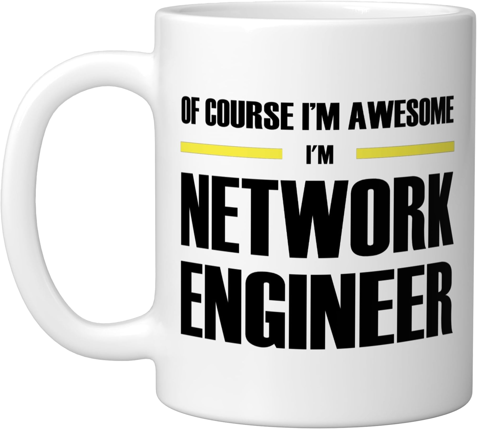 The Original Awesome Network Engineer Ceramic Mug, White