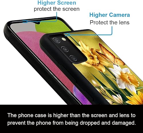 Miniatura 3 de ZHEGAILIAN Funda compatible con Samsung Galaxy S20 FE 5G, funda de mariposa con girasol dorado Galaxy S20 FE 5G para niñas, antideslizante funda de