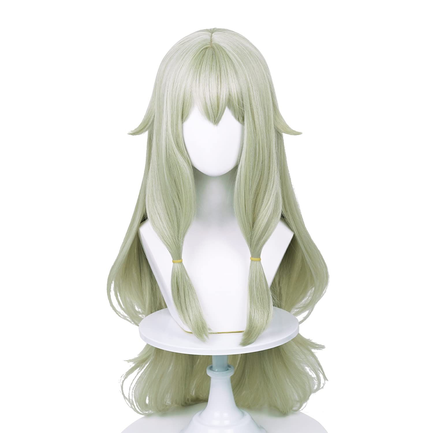 Anime Wig Cosplay Costume Girls Women Short Bob Wigs for Halloween Christmas with Cap (Brown): Green