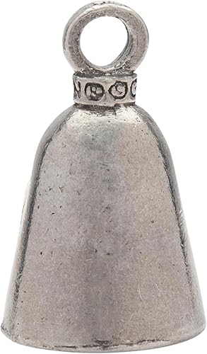 Miniatura 2 de Guardian Bell Campana mística de buena suerte con llavero y bolsa de regalo de terciopelo negro  Campana de motocicleta  Peltre sin plomo  Hecho en