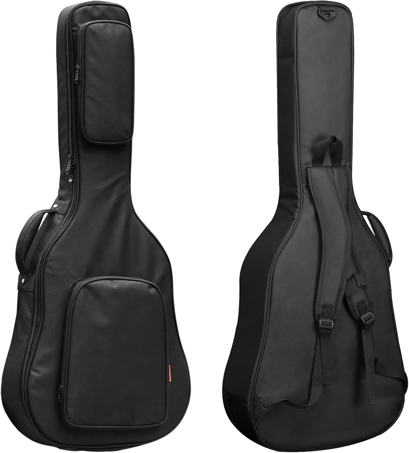 41 Inch Acoustic Guitar Bag, Padded Protective Guitar Gig Bag Backpack, Waterproof Guitar Carry