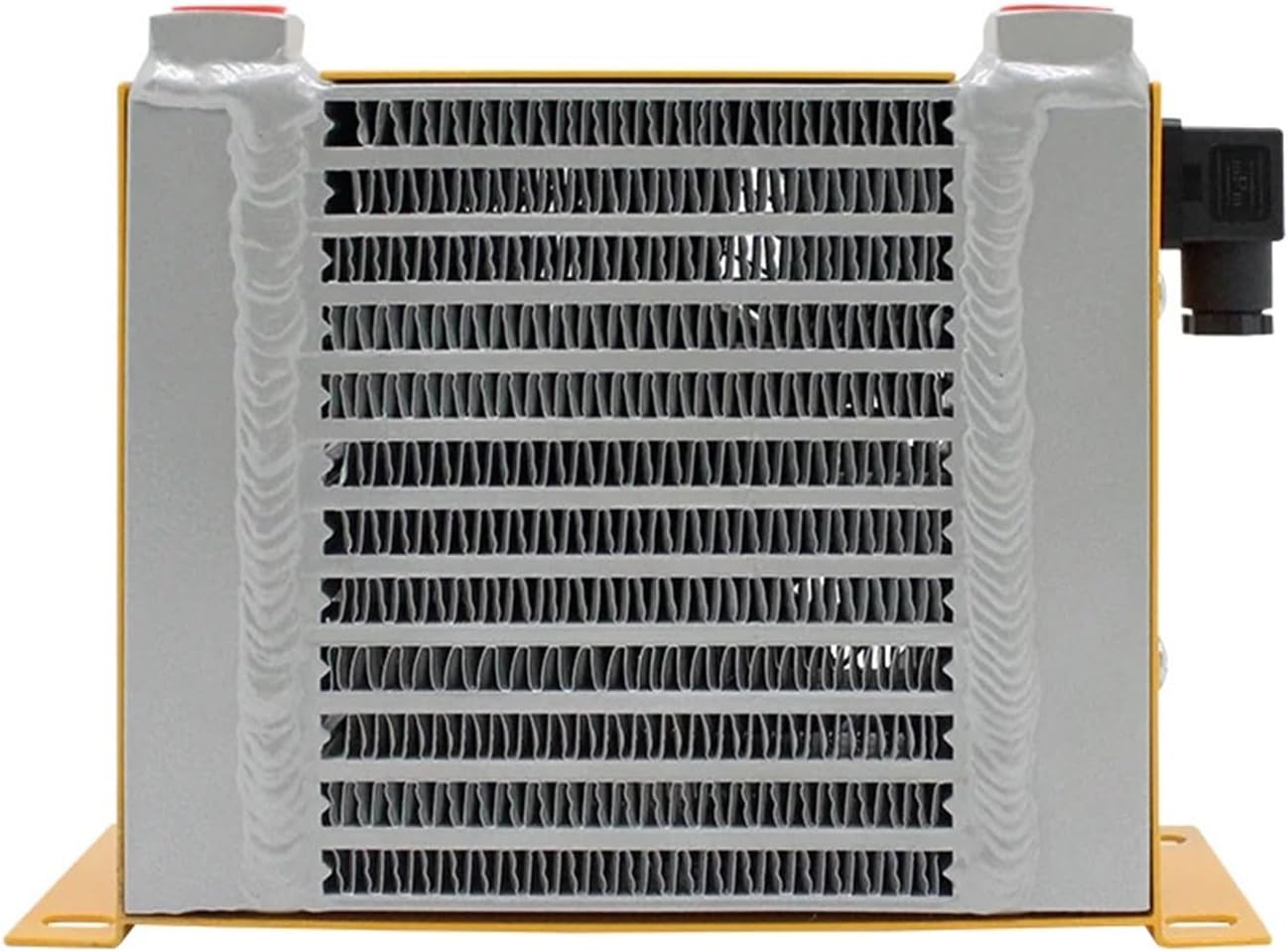 VARNOK Hydraulic Air Cooler AW0607T-CA 30L/min Flow Radiator Oil Cooling Heat Exchanger Radiator Oil Cooler for CNC Hydraulic System for VP20 VP30 Vane PUM(AC380V)