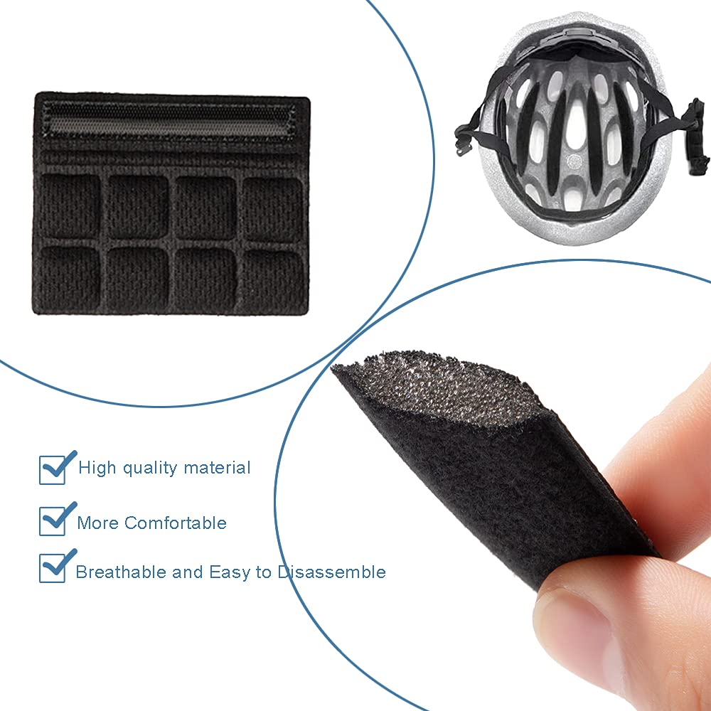 Kit 2 Sets De Coussinets De Casque Vélo - Mousse De Remplacement, Confort Et Antichoc