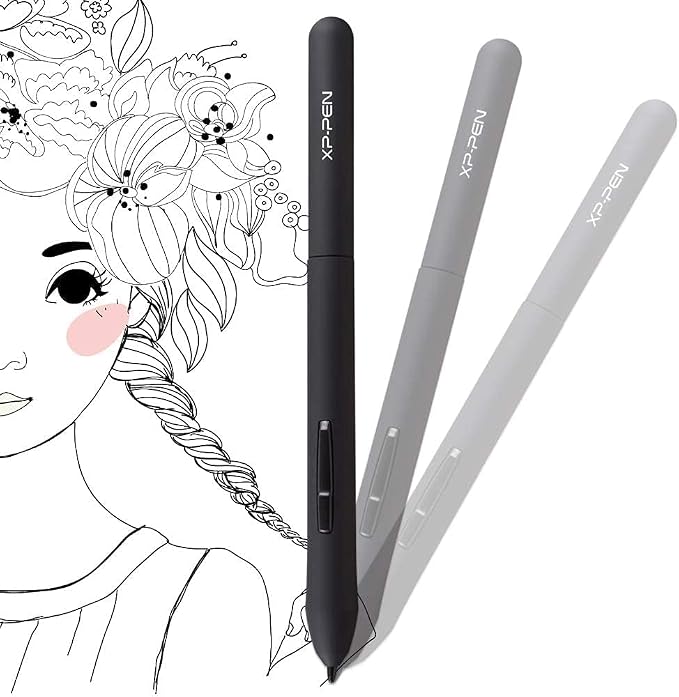 Stylus XP-Pen PN01 sin batería 8192 niveles presión miniatura 5