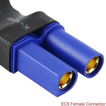 LinsyRC 2パックEC5メスコネクタ 4MM 弾丸バナナコネクタプラグ変換 Amazon | LinsyRC 2パックEC5メスコネクタは4MM 4.0MM弾丸バナナ