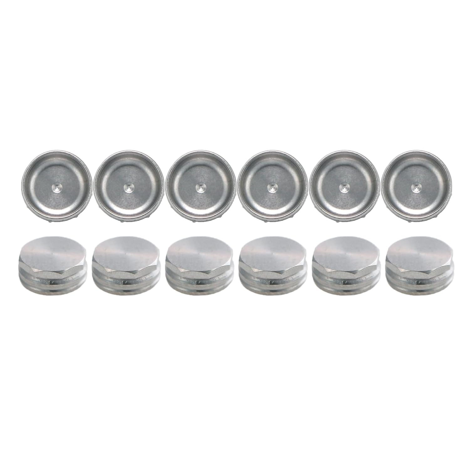 12Pcs Locator Replacement Male Retention Inserts Caps (Blue - 1.2Lbs)