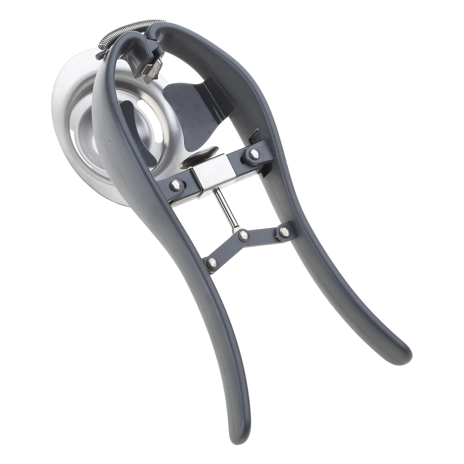 Tsophreniq Stainless Steel Egg Separator Automatic Cracker White Tool Handheld Opener Easy Eggshell Cutter and for Eggs