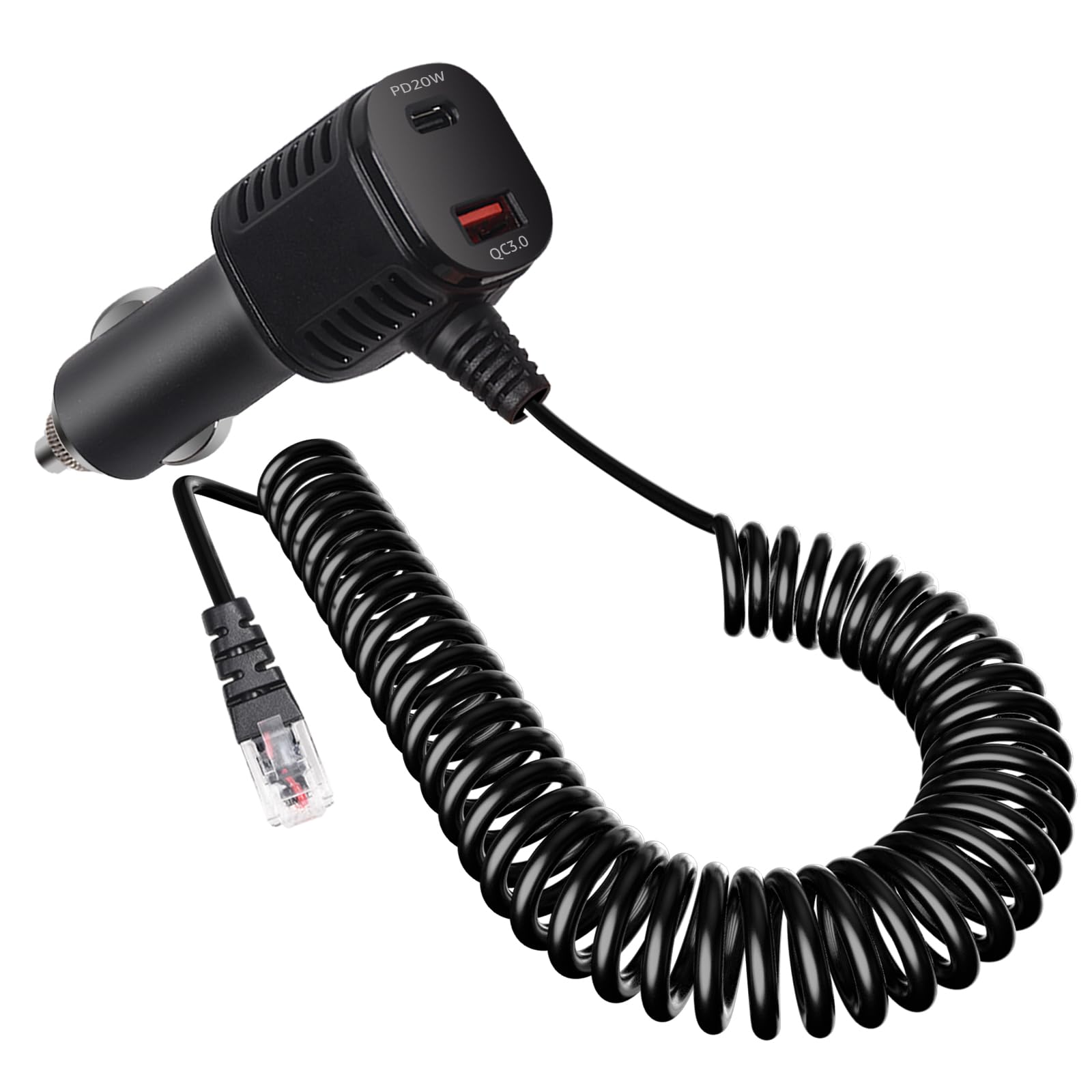 J43160★未使用品EDS Detector Power Amazon.com: Radar Detector Power Cord with USB and USB-C Fast