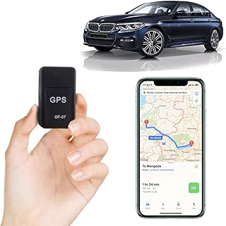 GPS Tracker for Vehicles, GPS Tracker Car, Mini Magnetic GPS Real Time Car Locator, Long Standby SIM GPS Tracker for Vehicle/Car/Person 【Full USA Coverage】