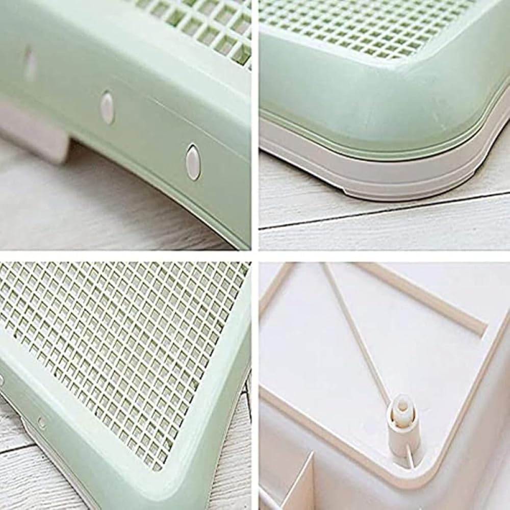 Xiraivke犬トイレ わんちゃん用 ドッグトレー専用 メッシュトレ付き 犬トレーニングトレー しつけ用 中型犬小型犬対応 室内用