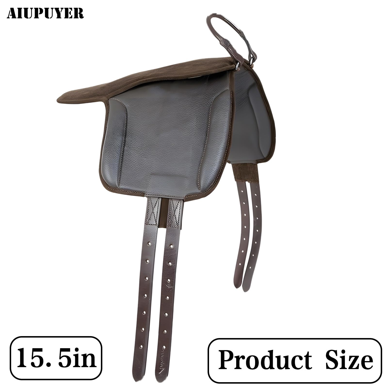 Sella Equestre Junior, Sella Americana Cavallo da Dressage Sella Western Sella da Equitazione Sella da Corsa, per Varie Competizioni Equestri Ranch