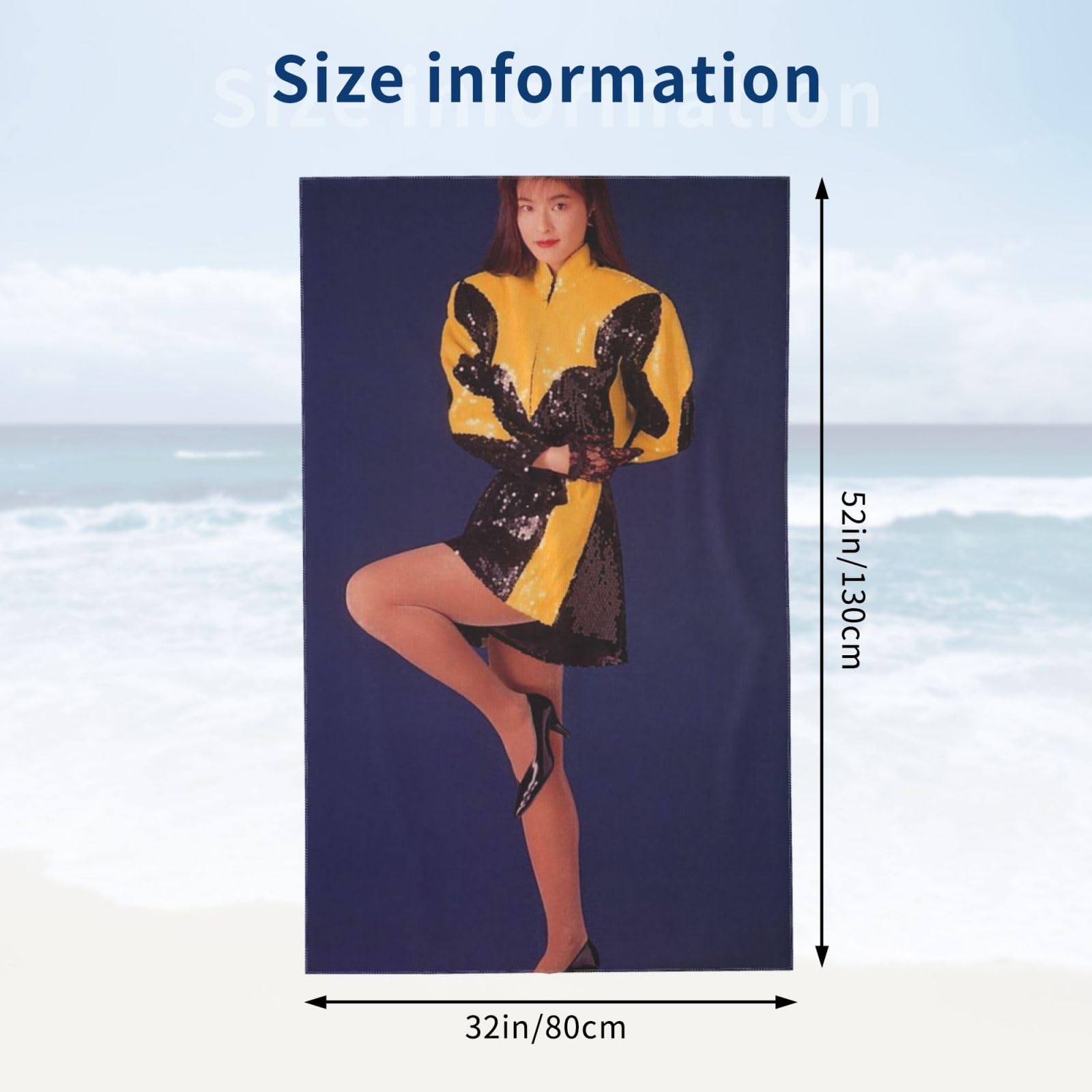 Amazon｜森高千里 バスタオル ビーチタオル タオル スイミングタオル