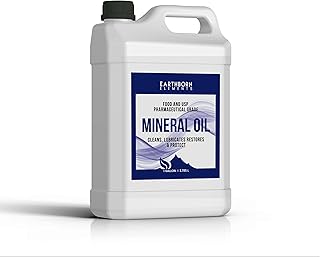 Earthborn Elements Mineral Oil (1 Gallon) Food Grade, Pure & Undiluted