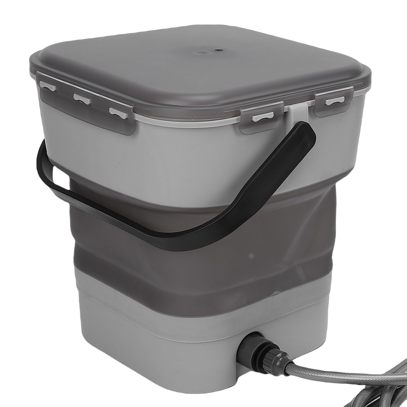 Yctze Spruzzatore a Batteria con Serbatoio D'acqua Pieghevole da 12L, per | Ugello 5 in 1, design portatile, impugnatura ergonomica, uso multiuso