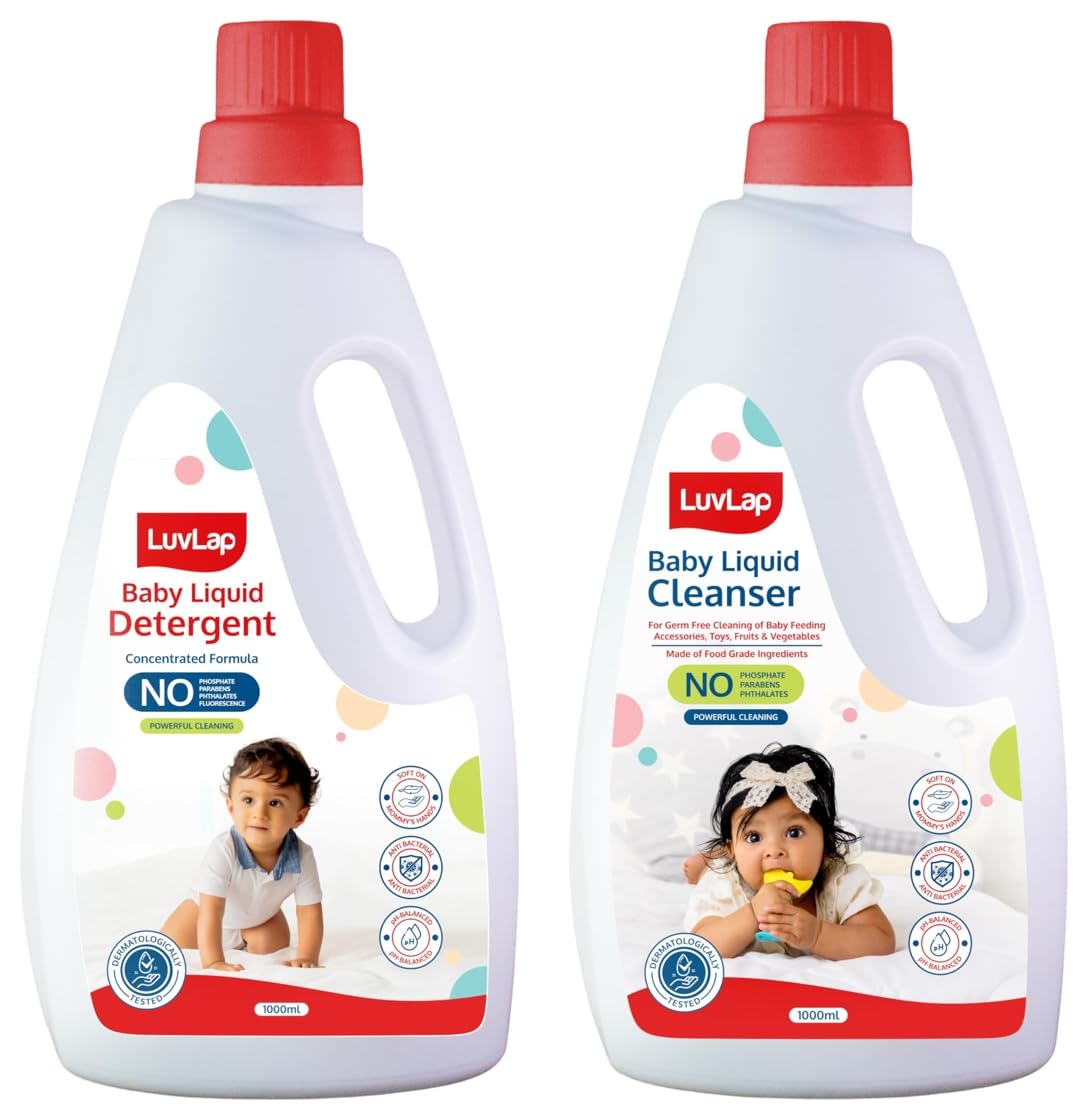 LuvLap Baby Liquid Cleanser 1000ml, For cleaning feeding bottle, cutlery, toys, fruits & vegetables,-image-44