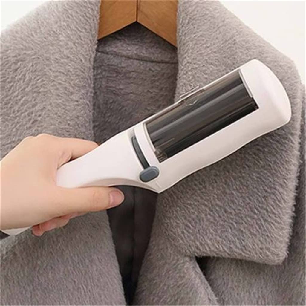 Clothing Dust Pets Hair Cleaner Remover Brush Suction Sweeper for Home Office Travel Cleaning Brushes