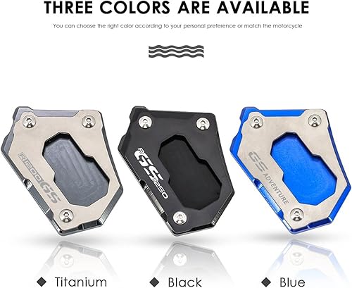 Miniatura 2 de Placa de extensión para BMW R 1200 GS LC R1200GS ADV R1250GS Adventure R 1250 GS motocicleta ampliar la placa de soporte del pie CNC soporte lateral