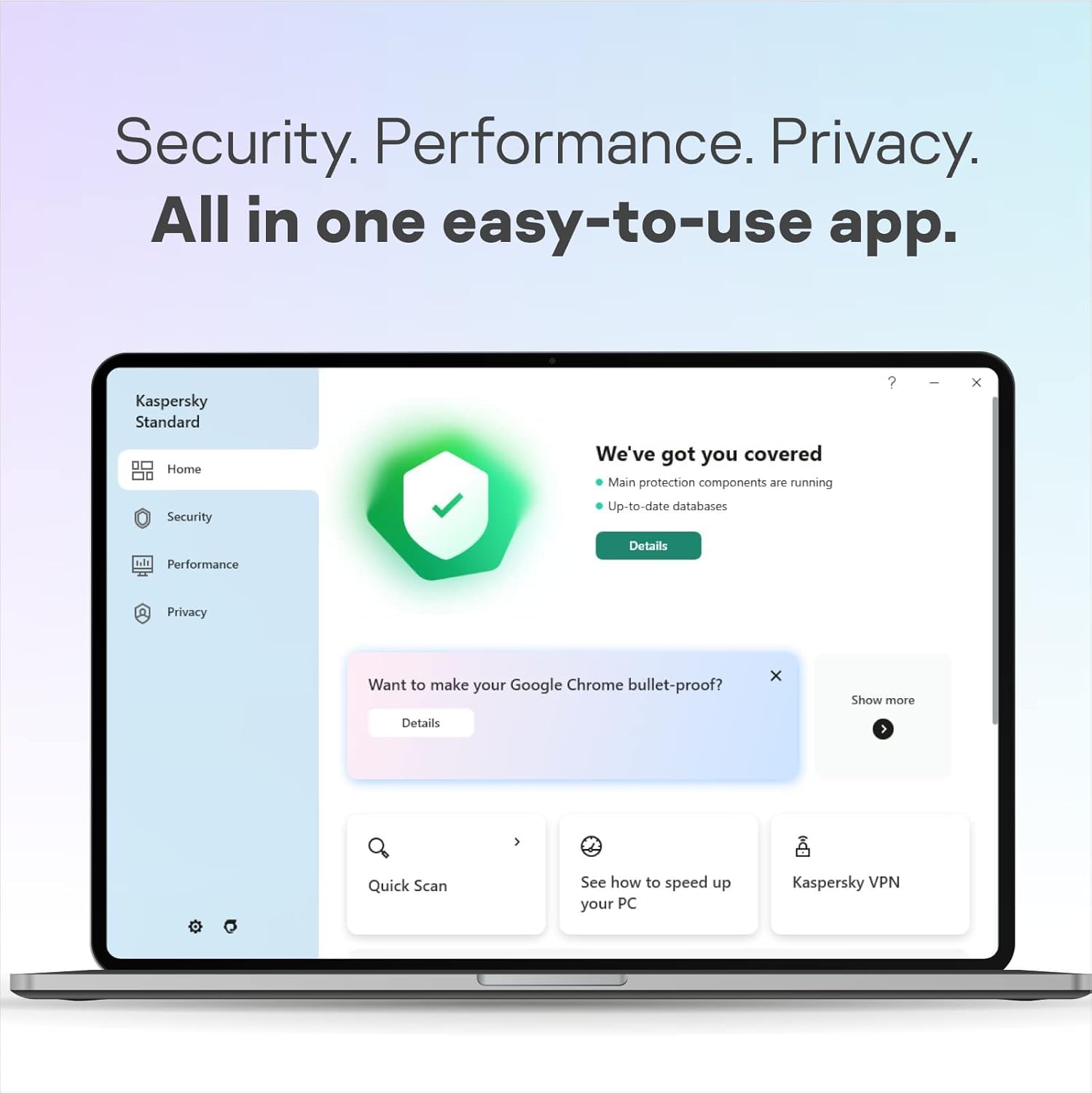 Kaspersky Plus Internet Security 2025 | 3 Devices | 1 Year | Anti-Phishing and Firewall | Unlimited VPN | Password Manager | Online Banking Protection | PC/Mac/Mobile | Activation Code by Post
