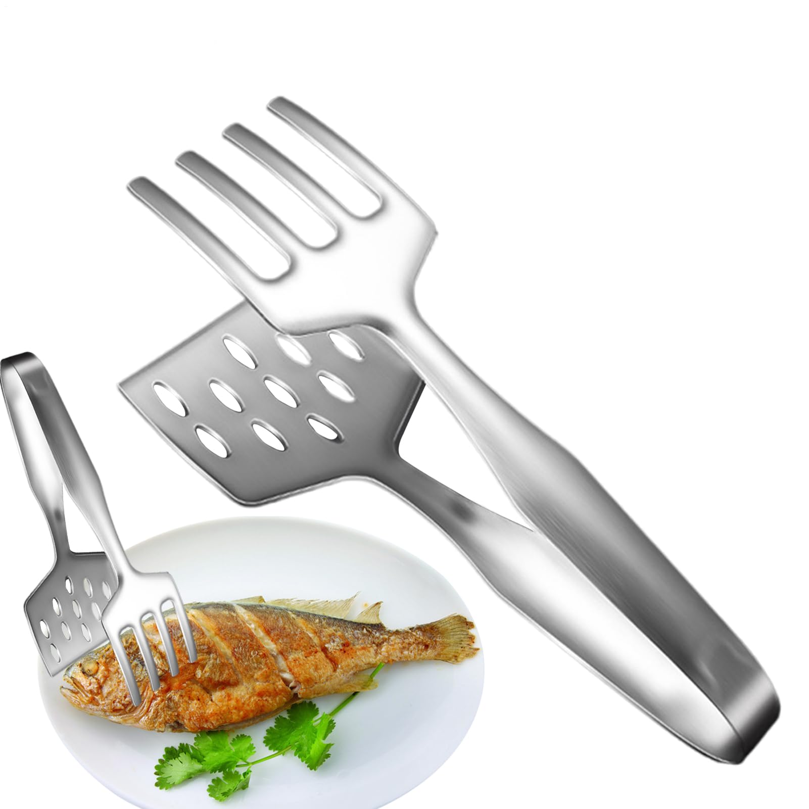 Grill Tongs Heat-Resistant Ergonomic — image 1