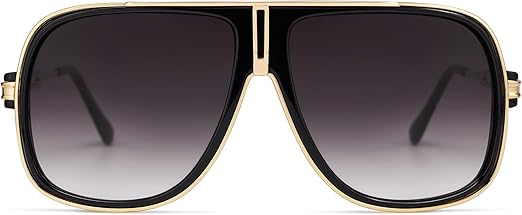 Retro Aviator Sunglasses for Women Men Oversized 70s 90s Square Womens Mens Sunnies AP3683