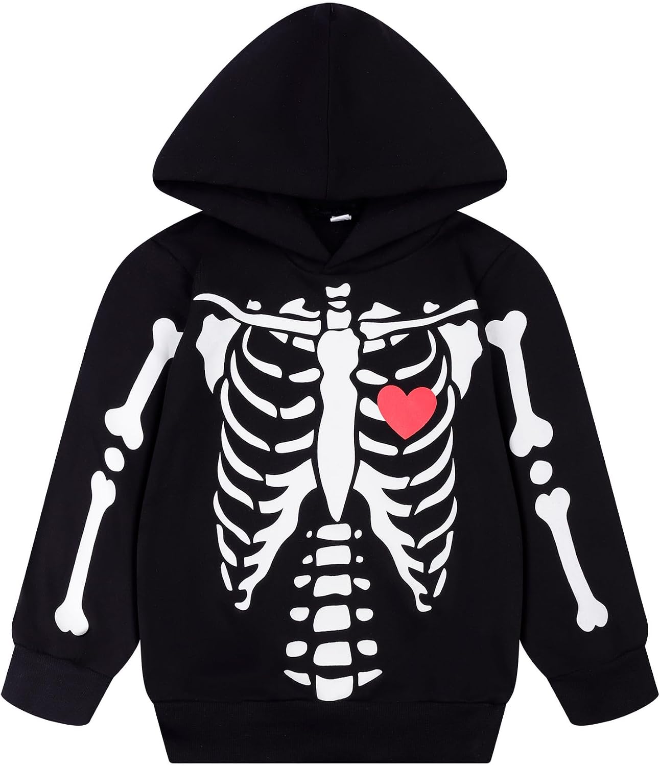 Toddler Boy Hoodie Cartoon Graphic Fall Clothes Kids Cute Sweatshirts With Kangaroo Pocket 2-8T