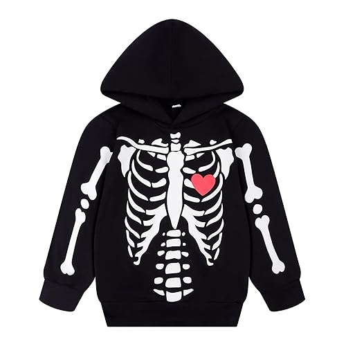Toddler Boy Hoodie Cartoon Graphic Fall Clothes Kids Cute Sweatshirts