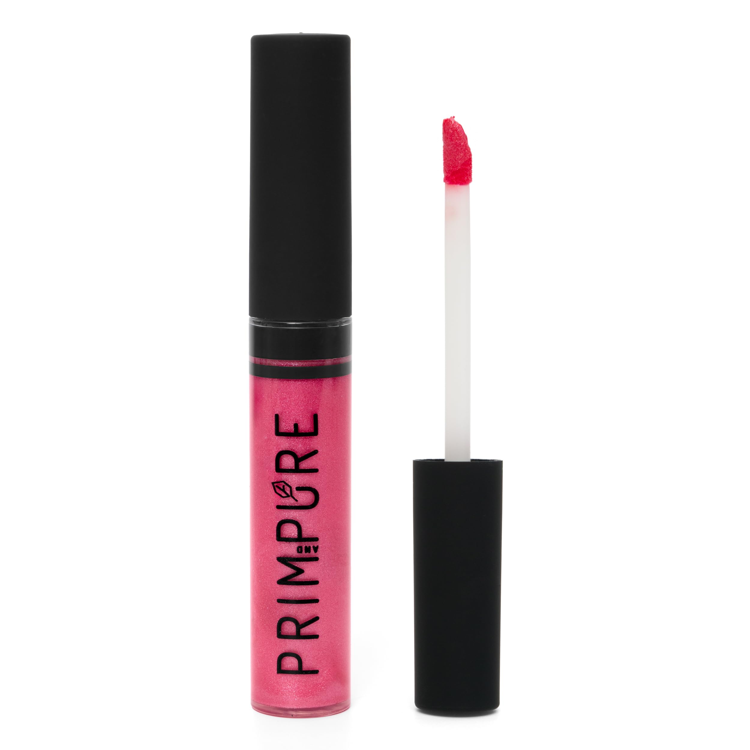 Prim and Pure Natural Mineral Lip Gloss for Women and Teens - Longwear Cruelty Free - Highly Pigmented, Hydrating, and Moisturizing Formula - Made in