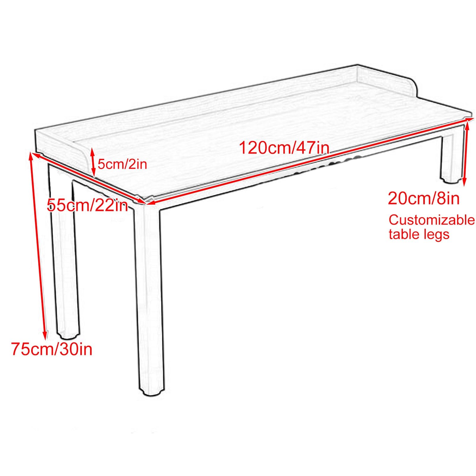 Scrivania compatta da gaming, tavolo da studio per casa, ufficio e camera da letto, moderno, salvaspazio, grigio Escritorio, 120 x 55 x 20 cm, ideale per piccoli spazi