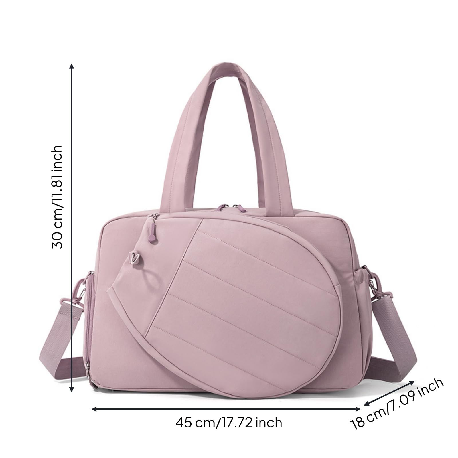 Bolsa con Ligera, Rosado, Rosado