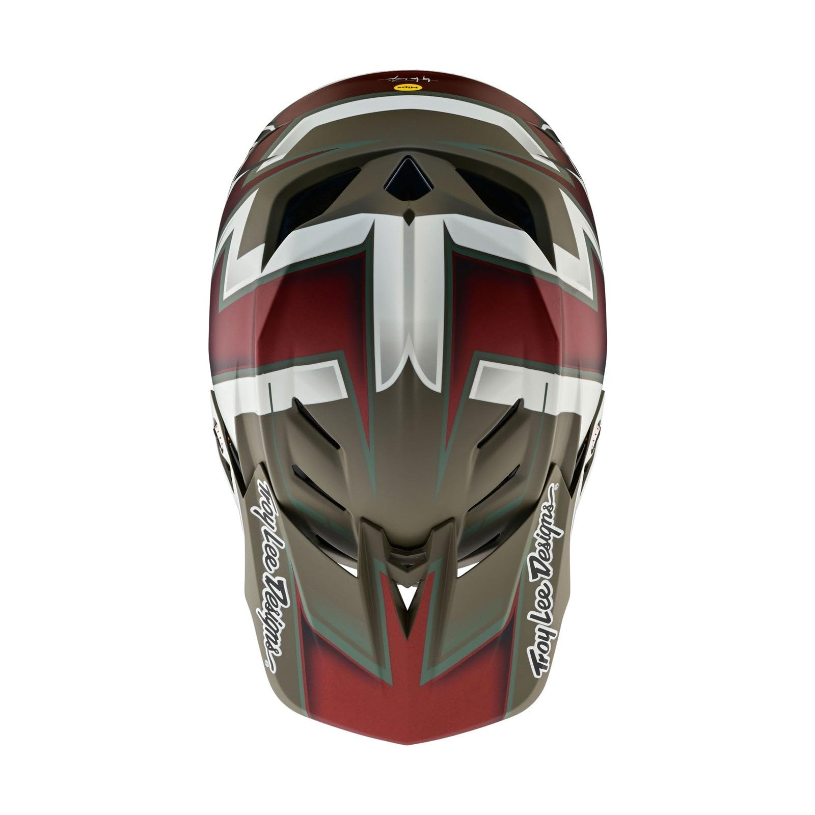 Casque composite Troy Lee Designs D4 avec MIPS - Ghostwing