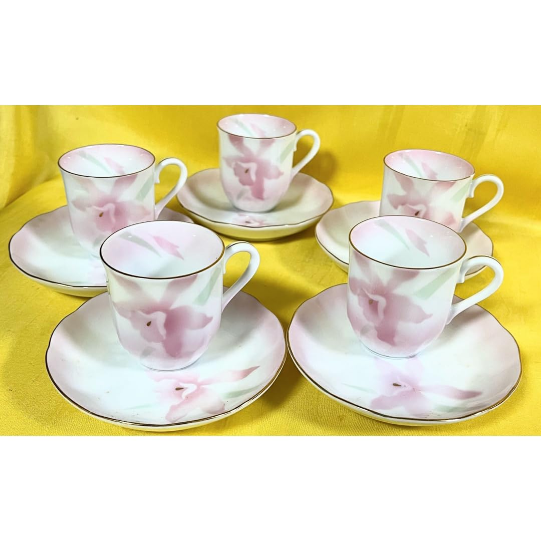 Amazon.co.jp: 伝統工芸 伊予桜井漆器 カト金彩コーヒーカップ 5客 