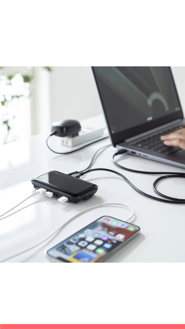 Amazon.co.jp: サンワサプライ USB3.2Gen2対応 Type-C 7ポートハブ USB