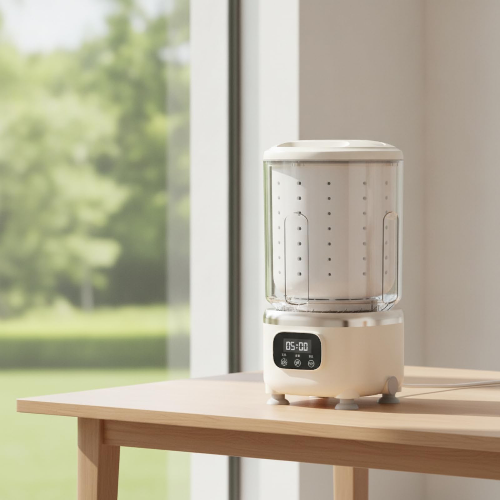 Portable Laundry Machine Mini Lavatrice Portatile Automatica Asciugatrice Centrifuga Carico Ridotto Controllo Touch Pannello Digitale Vasca Superiore, 暗紫罗兰