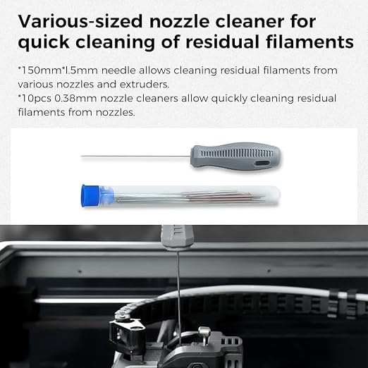 Kit de 74 Herramientas para Impresora 3D con Bolsa de Almacenaje miniatura 4