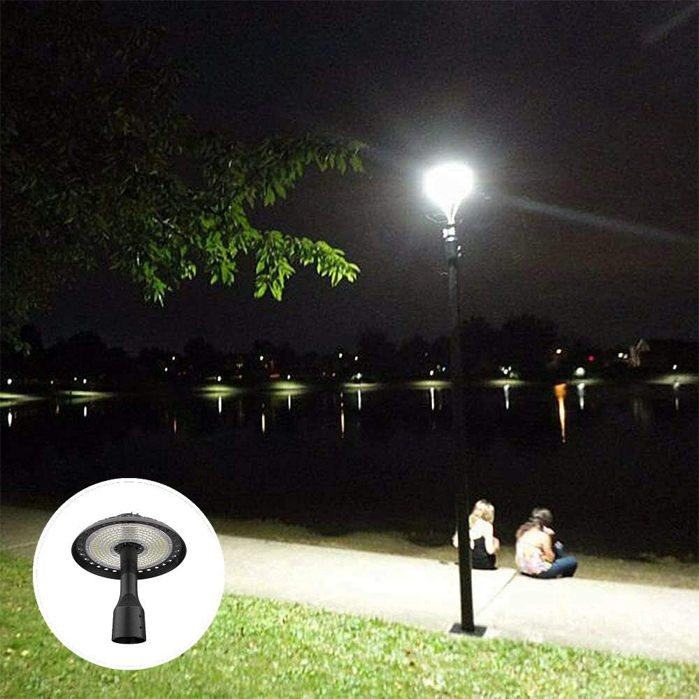 Hottest Sale CYLED Post Top Light 100W LED Circular Area Light 13000Lm 5500K Pure White (300W Equivalent) Garden Pole Lights Outdoor Post Top Lamps Lamp Top Pathway Pole Light Fixture for Street Yard Garden Buy 1 get 1 CYLED Post Top Light 100W LED Circular Area Light 13000Lm 5500K Pure White (300W Equivalent) Garden Pole Lights Outdoor Post Top Lamps Lamp Top Pathway Pole Light Fixture for Street Yard Garden