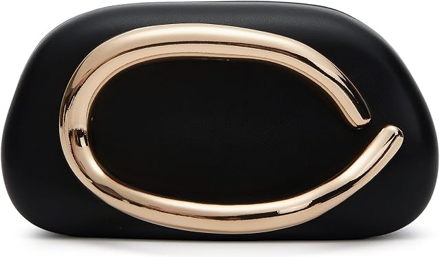 Jusavie Evening Pourboires d'embrayage Femmes PU Sacs à main en cuir Soir Corps croisé Clutch Purse Trendy Décoration Sac à épaule Mariage