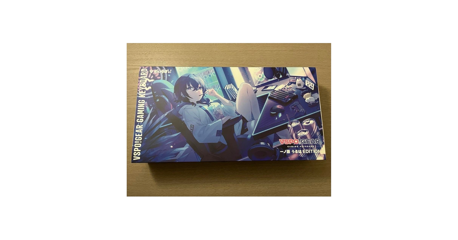 Amazon.co.jp: ぶいすぽっ ゲーミングキーボード 一ノ瀬うるは
